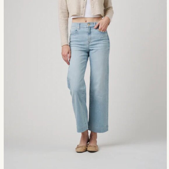Elims -The Malibu Wide Denim Cloud - 22 (X-Small) - Picture 1 of 9